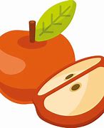 Image result for Half Apple ClipArt