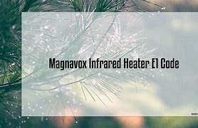 Image result for Magnavox Infrared Heater Replacement Parts