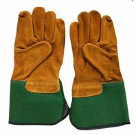 Image result for Men's Leather Gardening Gloves