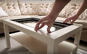 Image result for Table with Infinity Mirror Hole