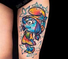 Image result for Smurf Tattoo White Background