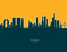 Image result for Osaka Japan Skyline