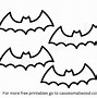 Image result for Cartoon Bat Template