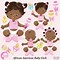 Image result for Brown Baby Girl Clip Art