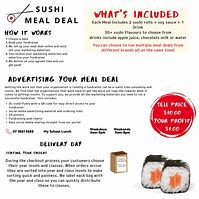 Image result for Sushi to Go Fundraiser