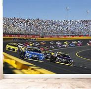 Image result for NASCAR Race Post-Race Conference Wall