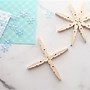 Image result for Clothespin Snowflake Craft