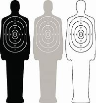 Image result for Human Silhouette Shooting Targets