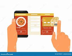 Image result for Phone Pizza at Restaurant