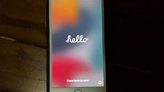 Image result for iPhone 5S Hello Screen