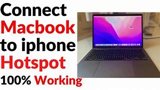 Image result for MacBook iPhone Hotspot