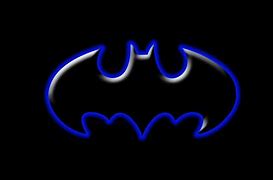 Image result for Batman Logo Blue Background
