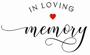 Image result for Heart in Memory of Clip Art