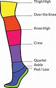 Image result for Sock Length Chart