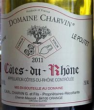 Image result for Charvin Cotes Rhone Poutet