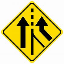 Image result for Yellow Sign with Horizontal Line