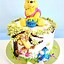 Image result for Winnie the Pooh Vintage Baby Shower Cake