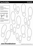 Image result for Shoe Print Outline Printable