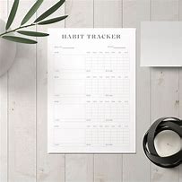 Image result for Habit Chart Printable