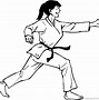 Image result for Karate Outline