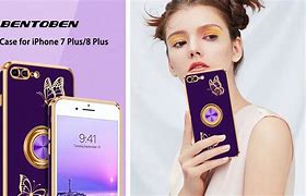 Image result for Purple Case iPhone 7 Plus for Girl