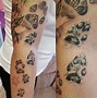 Image result for Dog Paw Print Tattoo Ideas