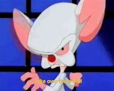 Image result for Pinky and the Brain Quotes GIF