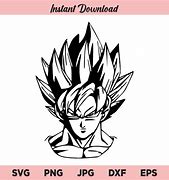 Image result for Goku Cricut Design