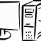 Image result for Desktop Storage Computer Cartoon