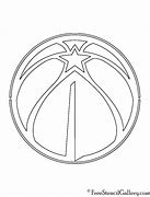 Image result for NBA Wizards Logo Black and White