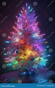 Image result for Rainbow Christmas Tree