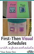 Image result for First Then Visual Schedule 1 Icon