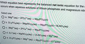 Image result for Potassium Phosphate and Lithium Nitrate