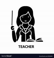 Image result for Teacher Icon Black and White