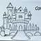 Image result for Disney Princess Castle Drawing