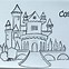 Image result for Disney Cindarella Castle Drawing