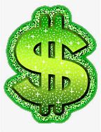 Image result for Green Dollar Sign No Background