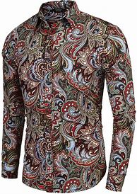 Image result for Paisley Pattern Shirts for Men