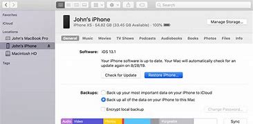 Image result for How to Restore iPhone XR Using iTunes
