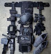 Image result for Army Black Tactical Gear