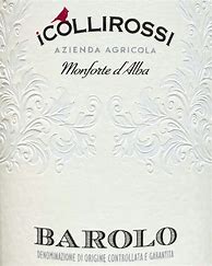 Image result for Icollirossi Barolo Monforte d'Alba