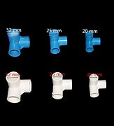 Image result for PVC Pipe Fitting Size Chart