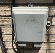 Image result for Residential Exterior Phone Connection Boxes