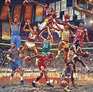 Image result for Ai NBA Art