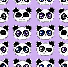Image result for Purple Panda Cartoon