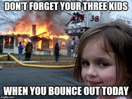 Image result for Little Girl Bounce House Meme