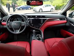 Image result for Used Toyota Camry XSE Red Interior Black Roof