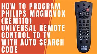 Image result for How to Program Magnavox Universal Remote