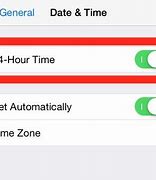 Image result for iPhone with 24 Hour Time
