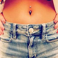 Image result for Navel Belly Button Piercing